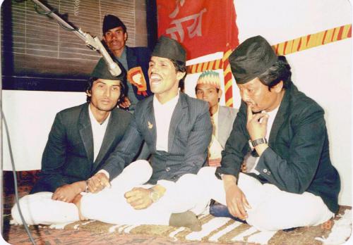 Dohori Geet in progress during the 1st Inter-city Games 2040, Hetauda