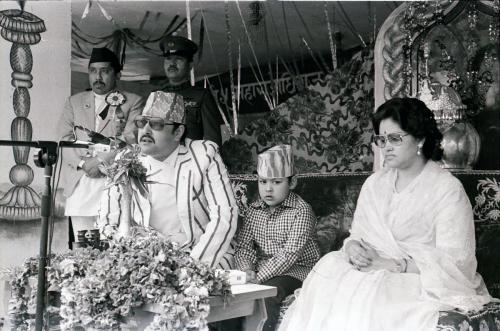 HM King Birendra declares open 2nd National Games, Pokhara - 2040 BS/1984 AD