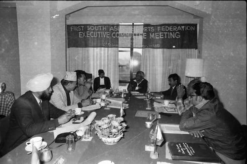 First South Asia Sports Federation Executive Committee Meeting held in Kathmandu, Nepal Feb 10 - 11, 1983